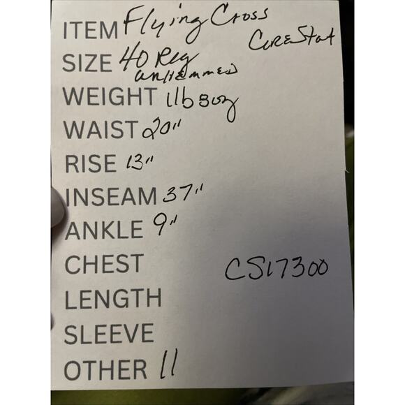 Flying Cross CORE STAT Mens Uniform Pants Size 40 REG LAPD Navy Blue CS17300 NEW - Picture 12 of 12